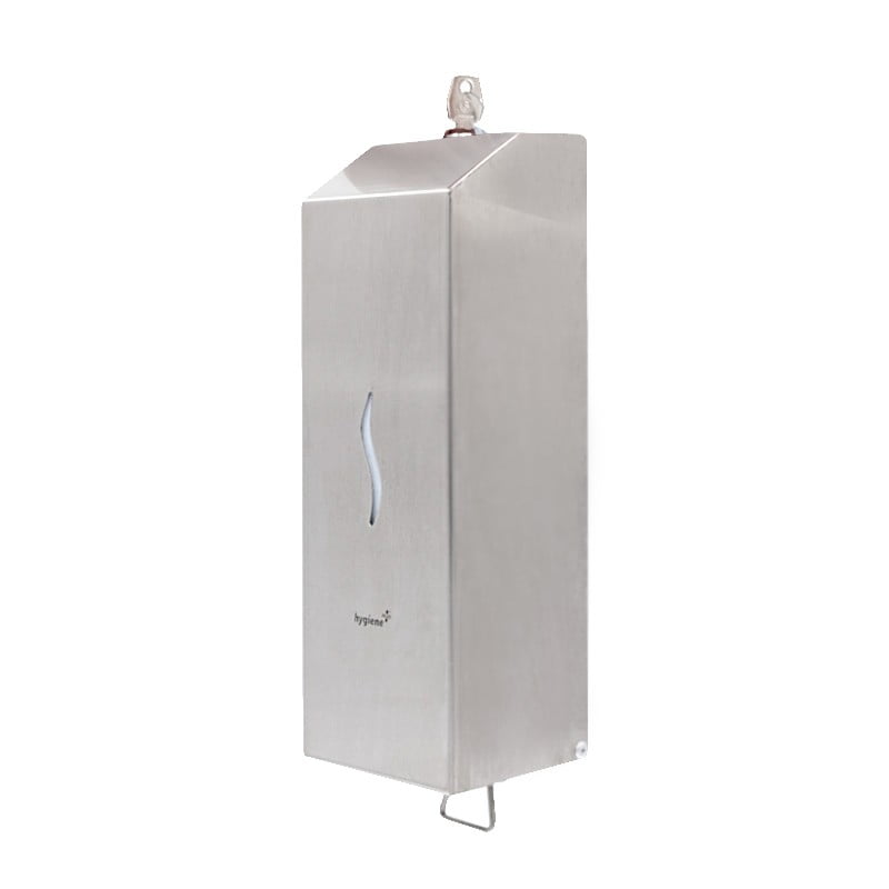 Dispenser inox dezinfectant/sapun lichid cu tank 1000ml.