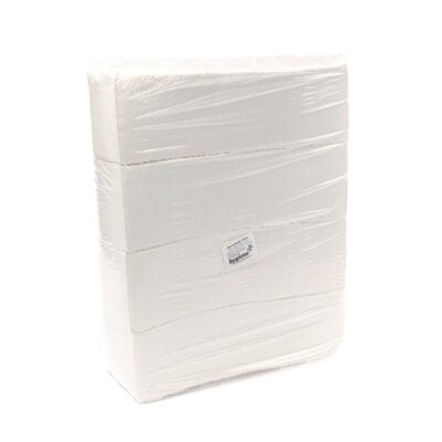 Șervetele de masă albe vrac 2kg Hygiene Plus, 25x25cm