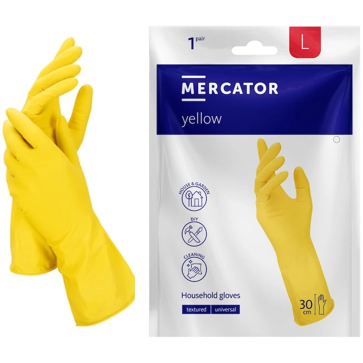 Mănuși de menaj Mercator, mărimea L