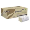 Prosoape pliate Lucart Econatural V2, 2 straturi, 190 foi/pachet, 20 pachete/bax
